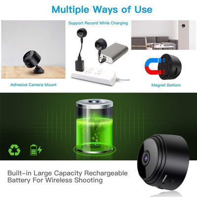 Nexa | Mini Camera with Night Vision and Magnetic Base for Home Security Monitoring 7