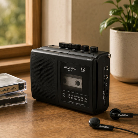 Nexa | Portable Tape Recorder with Dual Power and Multi-Mode Audio for Nostalgic Listening 50