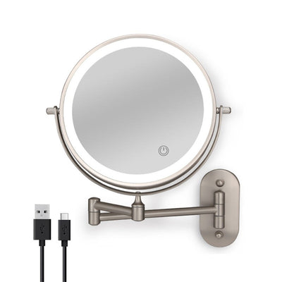Nexa | Shower Mirror for Shaving with 360° Rotation and Adjustable LED Lighting for Precision Grooming 10