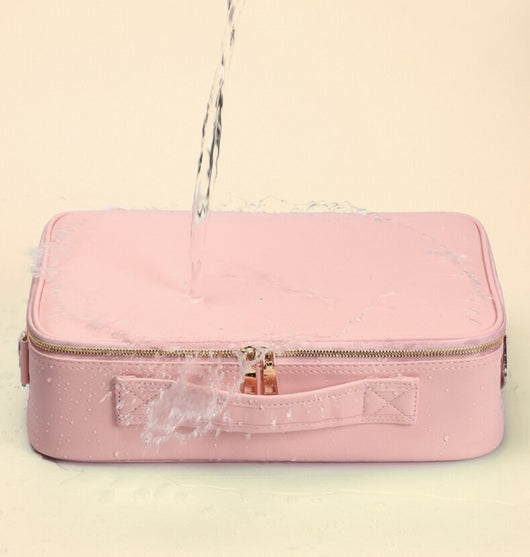 Nexa | Travel Makeup Bag with Adjustable LED Mirror for Organized Beauty Essentials 5