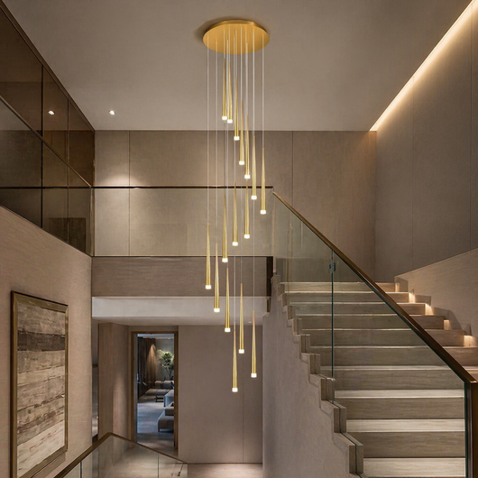 NordicAura | Elegant Adjustable Flush Mount Ceiling Light in Premium Iron and Acrylic 14