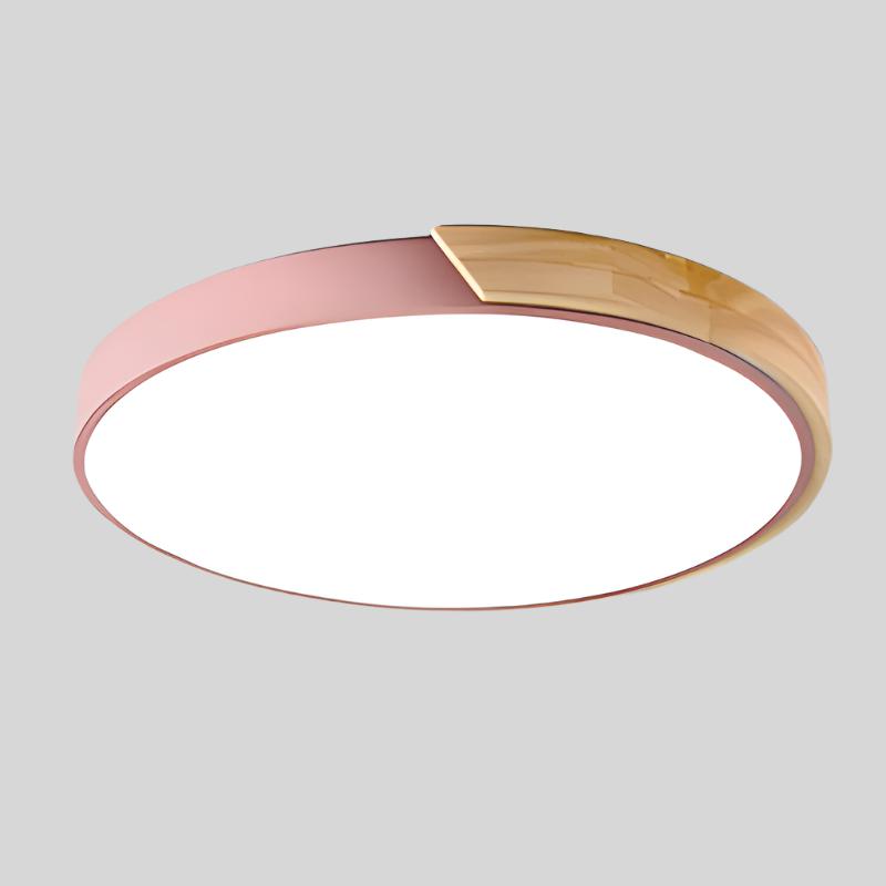 NordicAura | Elegant Minimalist Flush Mount Ceiling Light with Wooden Finish 12