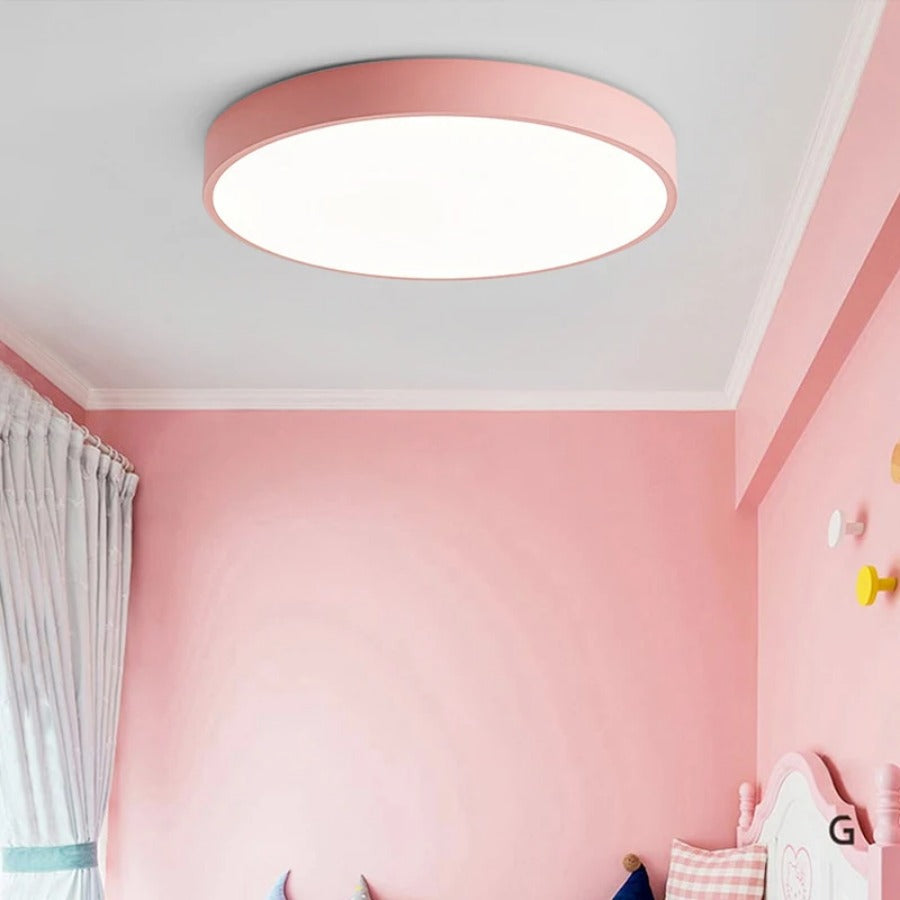 NordicAura | Elegant Minimalist Flush Mount Ceiling Light with Wooden Finish 4