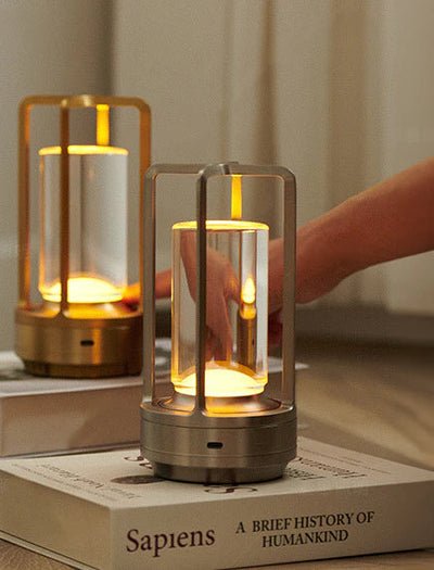 NordicGlow | Elegant Cordless Touch-Controlled LED Table Lamp for Home and Office 3