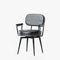 Nordic Desk Chair | Oil Wax Leather & Jacquard Fabric | 360° Swivel | Home Office