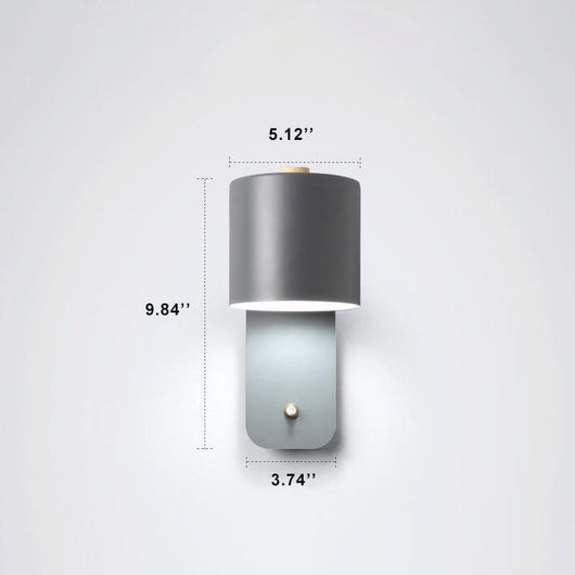 Nordic Macaron | Stylish Modern Rotatable Wall Sconce Light 11