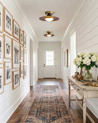 OlavLight | Elegant Modern Flush Mount Ceiling Light Fixture with LED