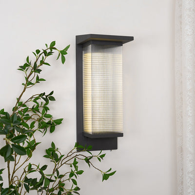 OleronBox | Elegant Minimalist Outdoor Wall Sconce with Integrated LED 2