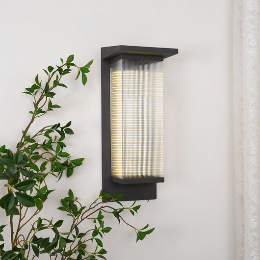 OleronBox | Elegant Minimalist Outdoor Wall Sconce with Integrated LED 2