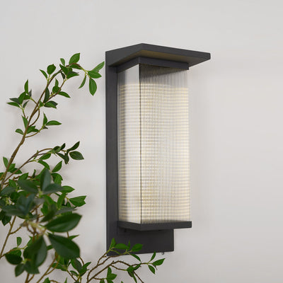 OleronBox | Elegant Minimalist Outdoor Wall Sconce with Integrated LED 3