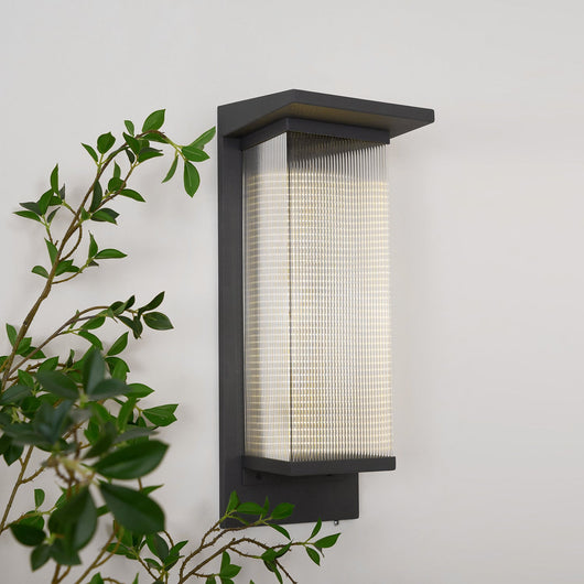 OleronBox | Elegant Minimalist Outdoor Wall Sconce with Integrated LED 3