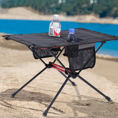Outdoor Coffee Table | Aluminum Alloy | Portable Folding Design | Perfect for Garden and Picnics 0