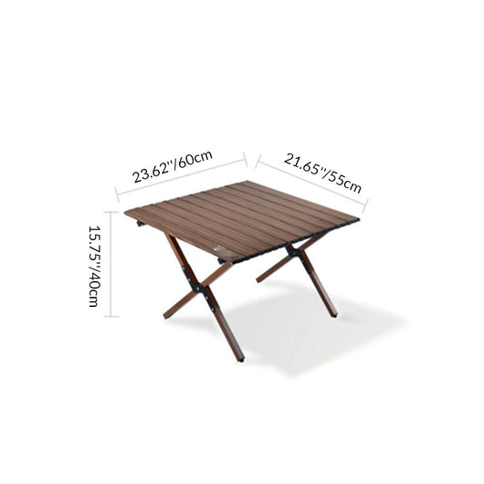 Outdoor Coffee Table | Carbon Steel | Foldable Minimalist Design | Perfect for Garden Use 5