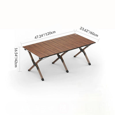 Outdoor Coffee Table | Carbon Steel | Foldable Minimalist Design | Perfect for Garden Use 7