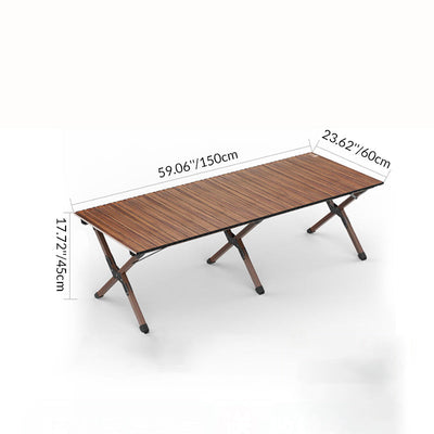 Outdoor Coffee Table | Carbon Steel | Foldable Minimalist Design | Perfect for Garden Use 8
