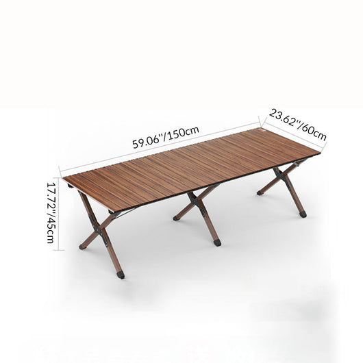 Outdoor Coffee Table | Carbon Steel | Foldable Minimalist Design | Perfect for Garden Use 8