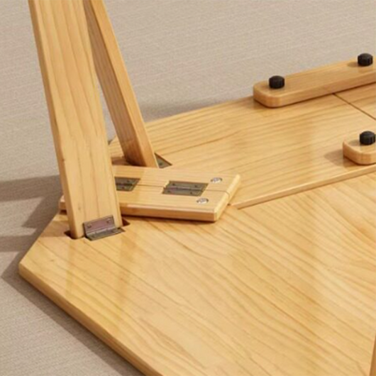 Outdoor Coffee Table | Solid Wood & Metal | Foldable Design for Easy Transport | Perfect for Camping and Patios 7