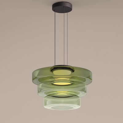 Parallax | Dynamic Tiered Glass Pendant Light for Modern Kitchen Spaces 11