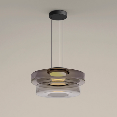 Parallax | Dynamic Tiered Glass Pendant Light for Modern Kitchen Spaces 16
