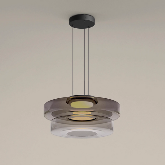 Parallax | Dynamic Tiered Glass Pendant Light for Modern Kitchen Spaces 16