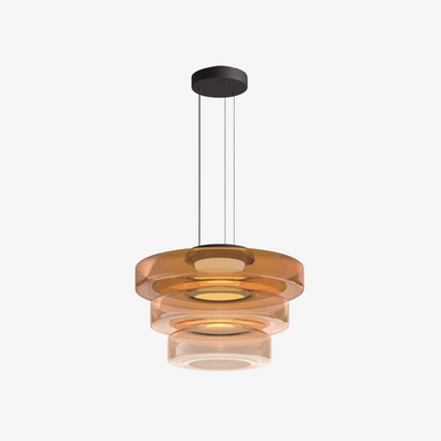 Parallax | Dynamic Tiered Glass Pendant Light for Modern Kitchen Spaces 1