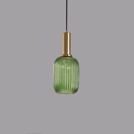 Pendant Light | Modern Glass Lantern | Adjustable Height | Stylish Illumination for Any Room 0