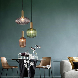 Pendant Light | Modern Glass Lantern | Adjustable Height | Stylish Illumination for Any Room