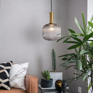 Pendant Light | Modern Glass Lantern | Adjustable Height | Stylish Illumination for Any Room