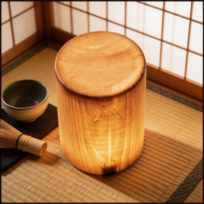 PineGlow | Modern Touch Control Cordless Table Lamp with Natural Wood Design 3