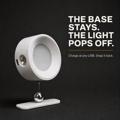 PivotLight | Modern Magnetic Rechargeable Wall Lamp with Touch Control 2