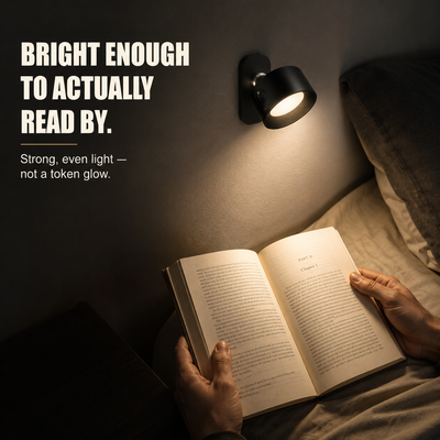 PivotLight | Modern Magnetic Rechargeable Wall Lamp with Touch Control 3