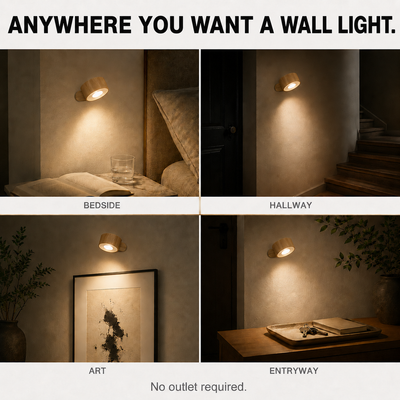 PivotLight | Modern Magnetic Rechargeable Wall Lamp with Touch Control 5