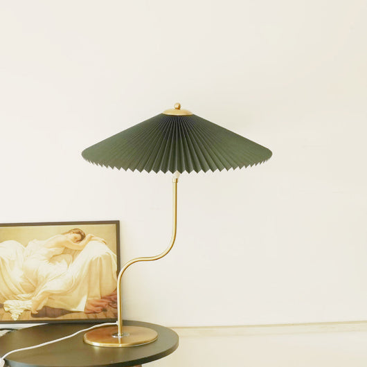 Pleated Elegance | Modern Fabric Table Lamp for Bedroom and Living Room 2