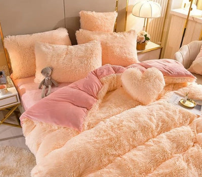 Plush Duvet Cover Set | Premium Microfiber with Zipper Closure and Corner Straps | All-Season Comfort for Queen and King Size Beds 10