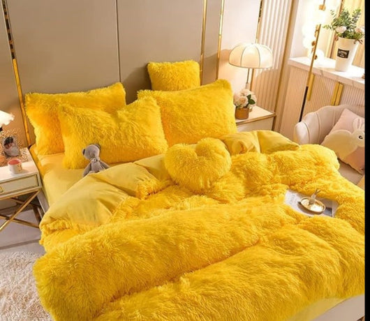 Plush Duvet Cover Set | Premium Microfiber with Zipper Closure and Corner Straps | All-Season Comfort for Queen and King Size Beds 3