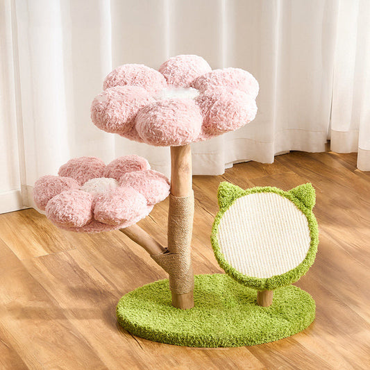 PurrLux | Modern Cat Tree with Plush Condo and Scratching Posts for 1-3 Cats 0