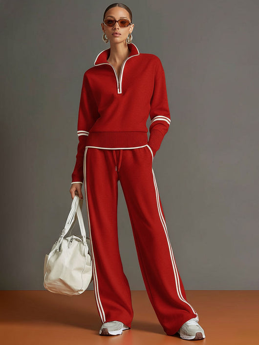 Rachel | Women's Set Loungewear Two Piece Sets Grey Polyester Adult 10