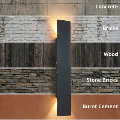 RainGuard | Modern Weatherproof LED Outdoor Wall Light in Durable Aluminum 2
