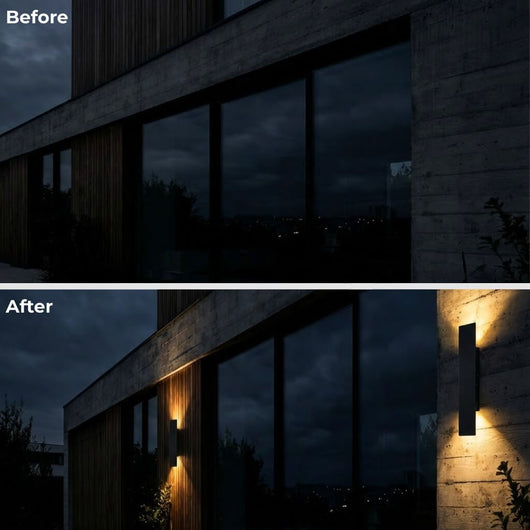 RainGuard | Modern Weatherproof LED Outdoor Wall Light in Durable Aluminum 4