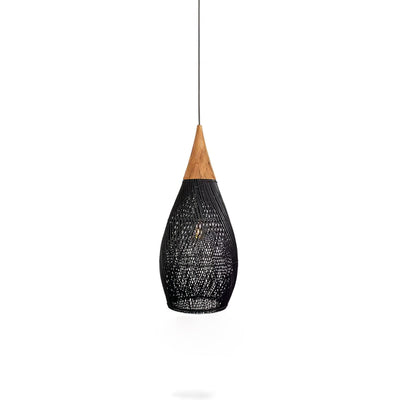 RattanCraft | Elegant Handwoven Rattan Pendant Light Fixture for Kitchen and Living Spaces 11