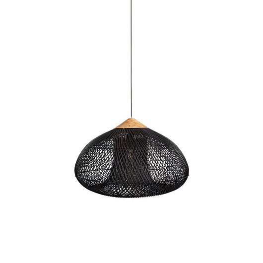 RattanCraft | Elegant Handwoven Rattan Pendant Light Fixture for Kitchen and Living Spaces 1