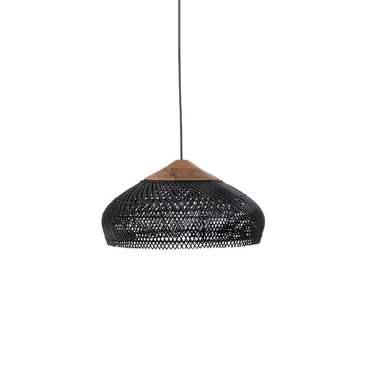 RattanCraft | Elegant Handwoven Rattan Pendant Light Fixture for Kitchen and Living Spaces 6
