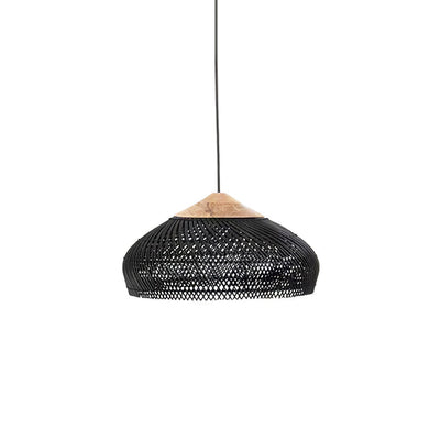 RattanCraft | Elegant Handwoven Rattan Pendant Light Fixture for Kitchen and Living Spaces 8