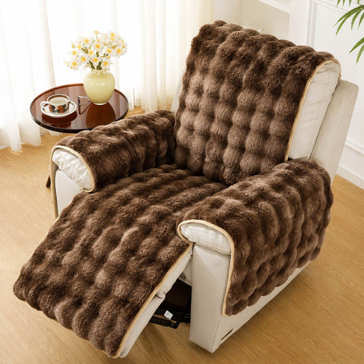 Recliner Sofa Cover | Luxurious Microfiber | Non-Slip Design for Ultimate Comfort | Ideal for Living Room 500
