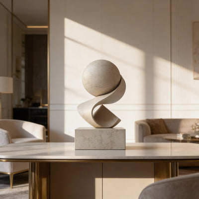 ResinArt | Modern Elegant Abstract Sculpture for Home and Office Decor 0