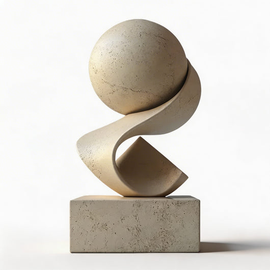 ResinArt | Modern Elegant Abstract Sculpture for Home and Office Decor 4