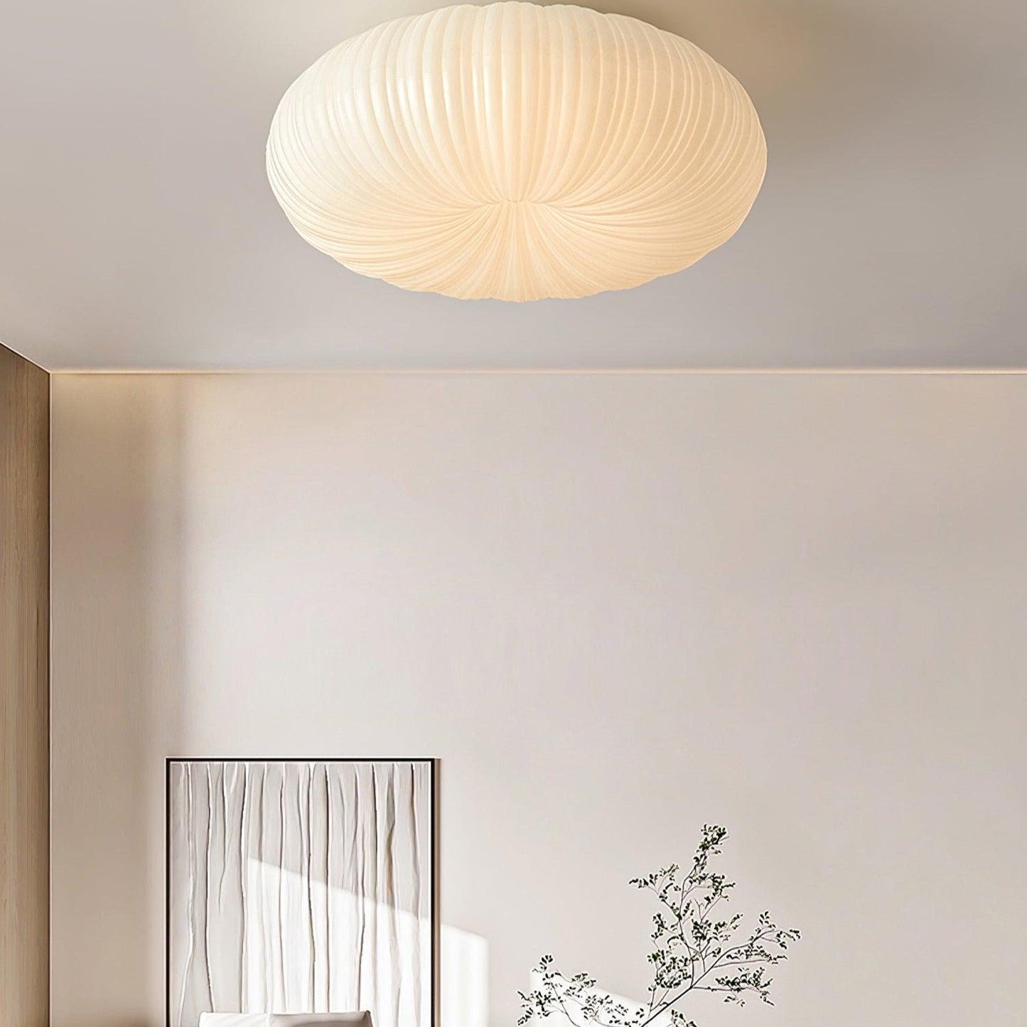 RobbyLight | Elegant Modern Flush Mount Ceiling Light with Remote Dimming 7