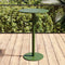 Round Iron Outdoor Bar Table | Minimalist Design with Weather-Resistant Durability | Perfect for Garden Gatherings