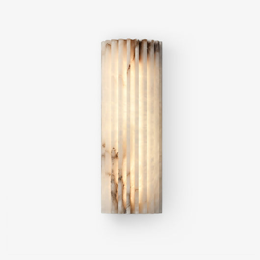 RulaStone | Elegant Alabaster Wall Light with Unique Natural Patterns 0