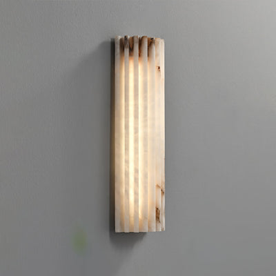 RulaStone | Elegant Alabaster Wall Light with Unique Natural Patterns 2